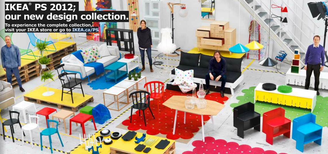 The IKEA Canada catalogue showcases the designers behind a new product line