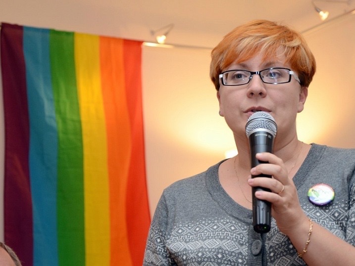 Tatiana Vinnichenko, a teacher, is chairperson of the Russian LGBTQ Network