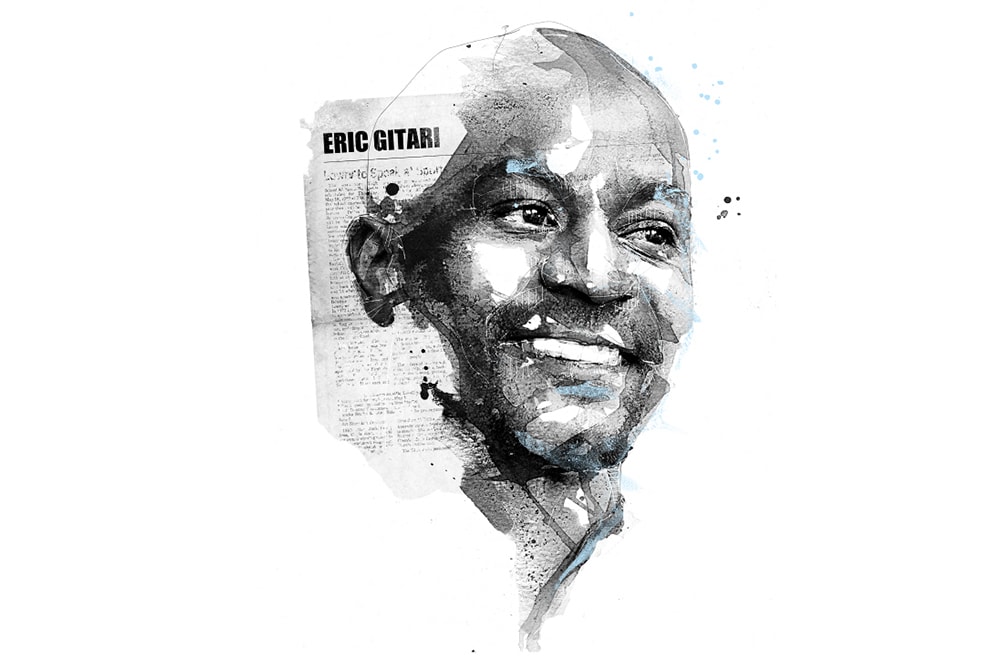 Illustration of Eric Gitari