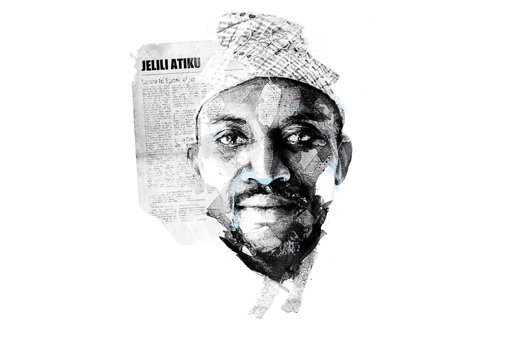 Illustration of Jelili Atiku