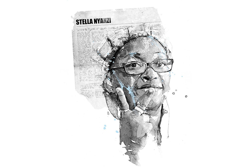 Illustration of Stella Nyanzi