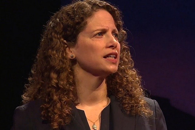 Still from video of Karima Bennoune's presentation at TEDxExeter, 2014, Karima Bennoune