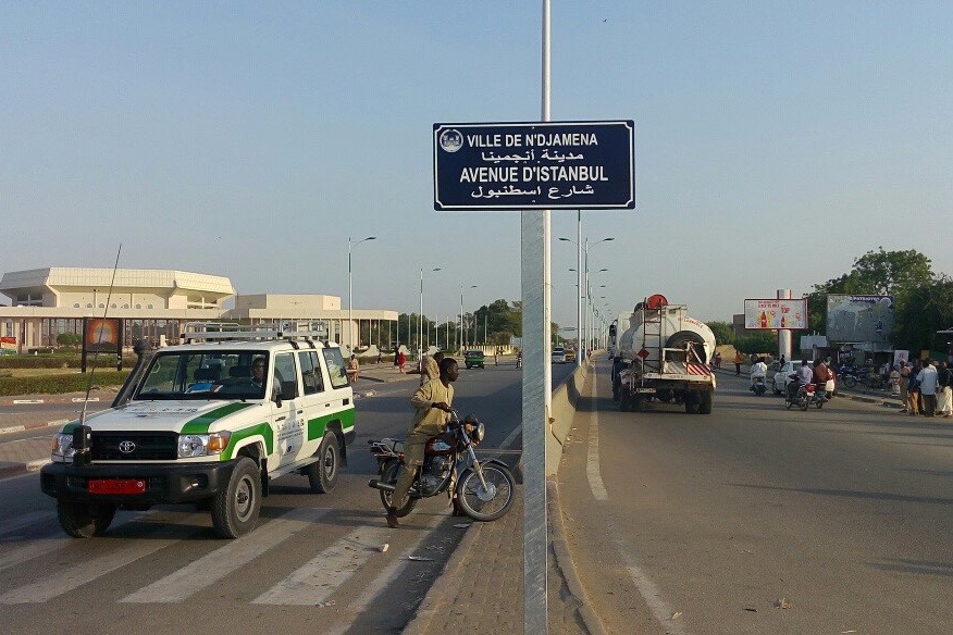 A street in N'Djamena, Chad renamed as Istanbul Street, 28 December 2017, Alaattin Dogru/Anadolu Agency/Getty Images