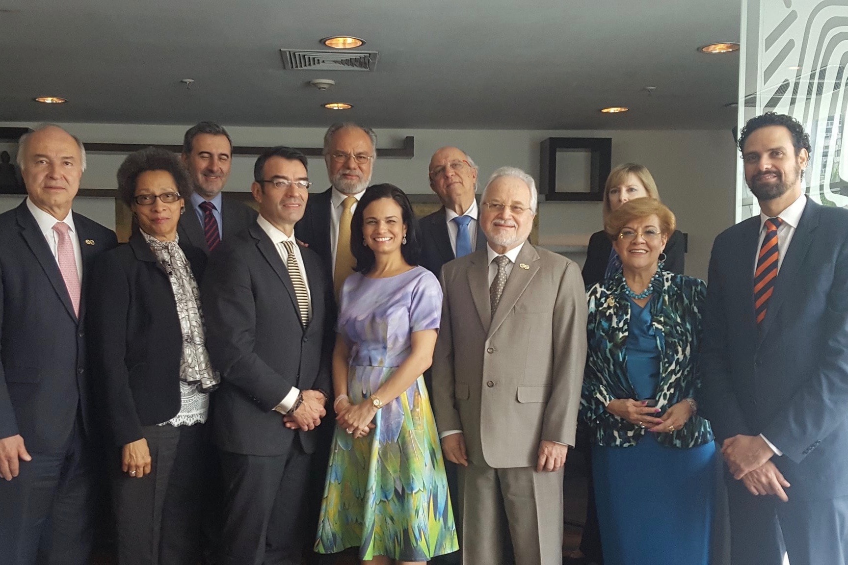 IACHR Free Expression Rapporteur Edison Lanza and other IACHR officials open the 159th Period of Sessions in Panama, @RELE_CIDH