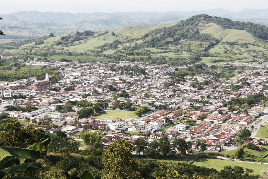 The town of Caicedonia, where newspaper vendor José Darío Arenas was killed, Alejandro Serrano Durán/flickr