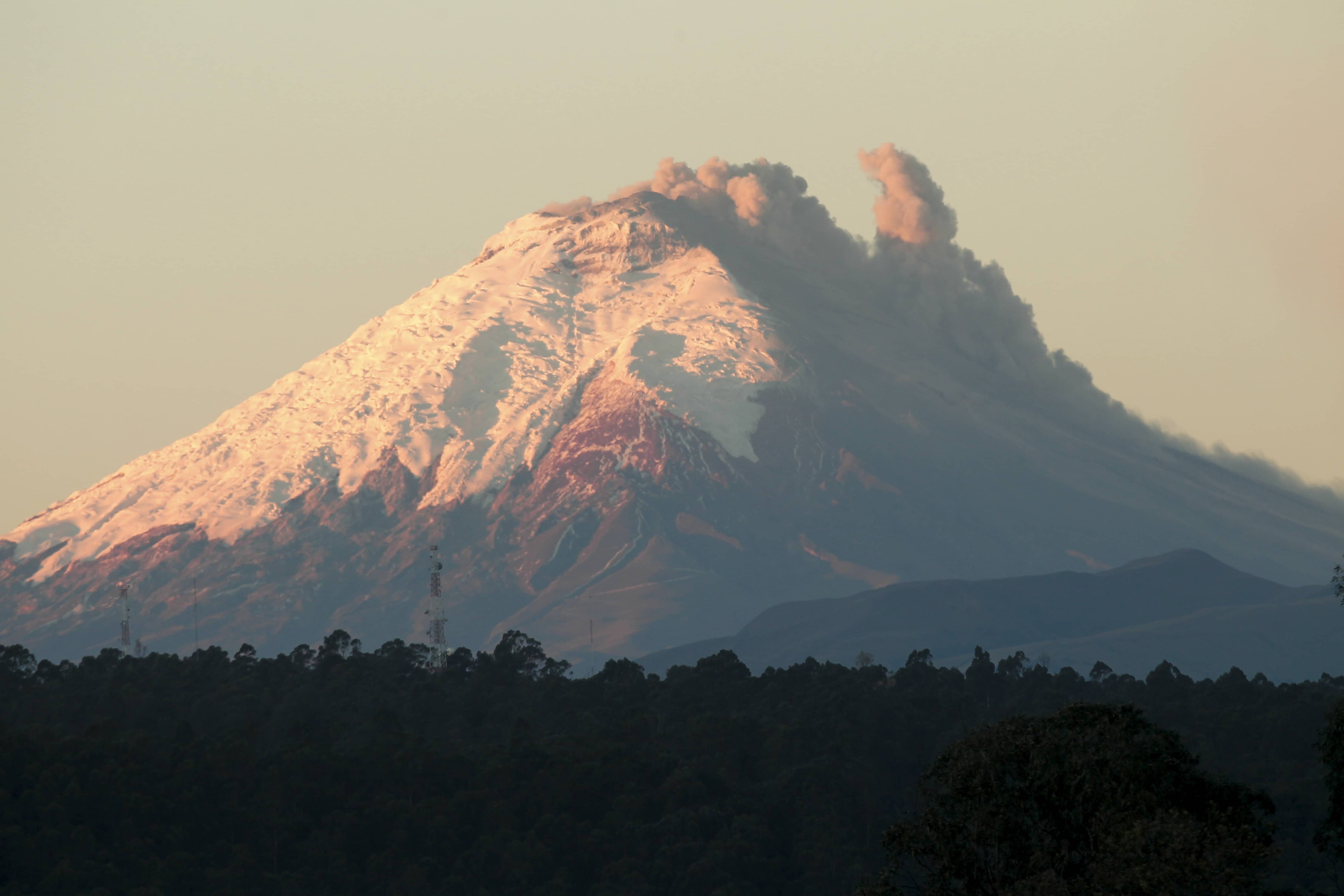 The Cotopaxi volcano, REUTERS/Guillermo Granja