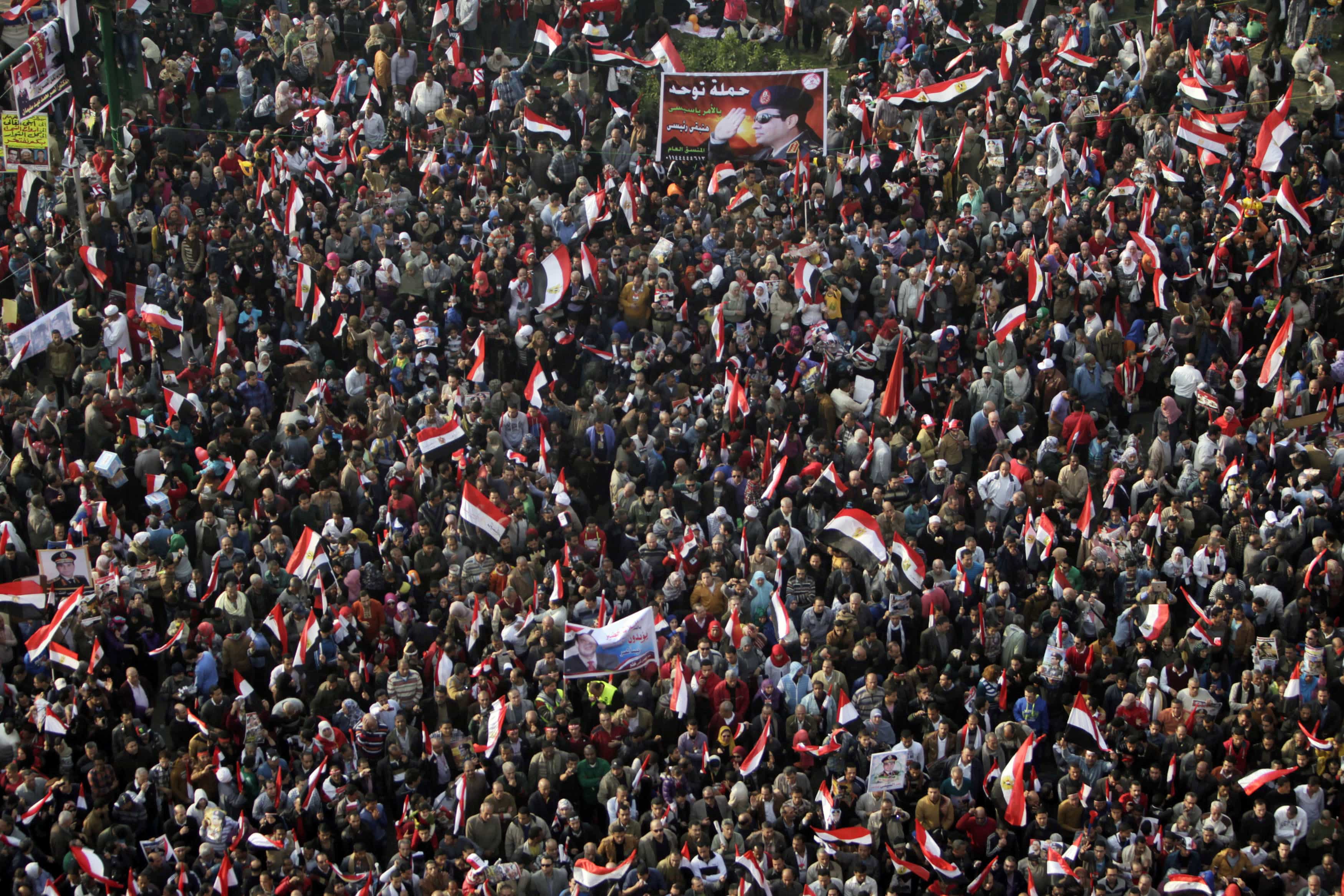 Demonstration at Tahrir Square in Cairo, REUTERS/Mohamed Abd El Ghany