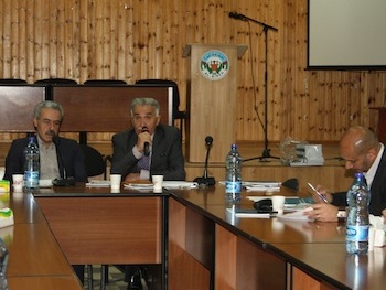 MADA organised a round table meeting on 25 April 2013 to discuss "Freedom of expression and publishing crimes" in advance of World Press Freedom Day., Palestinian Center for Development and Media Freedoms (MADA)