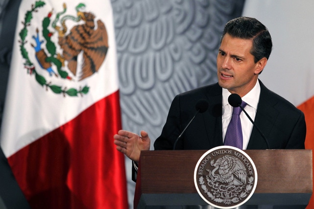 President Enrique Peña Nieto, REUTERS/Edgard Garrido