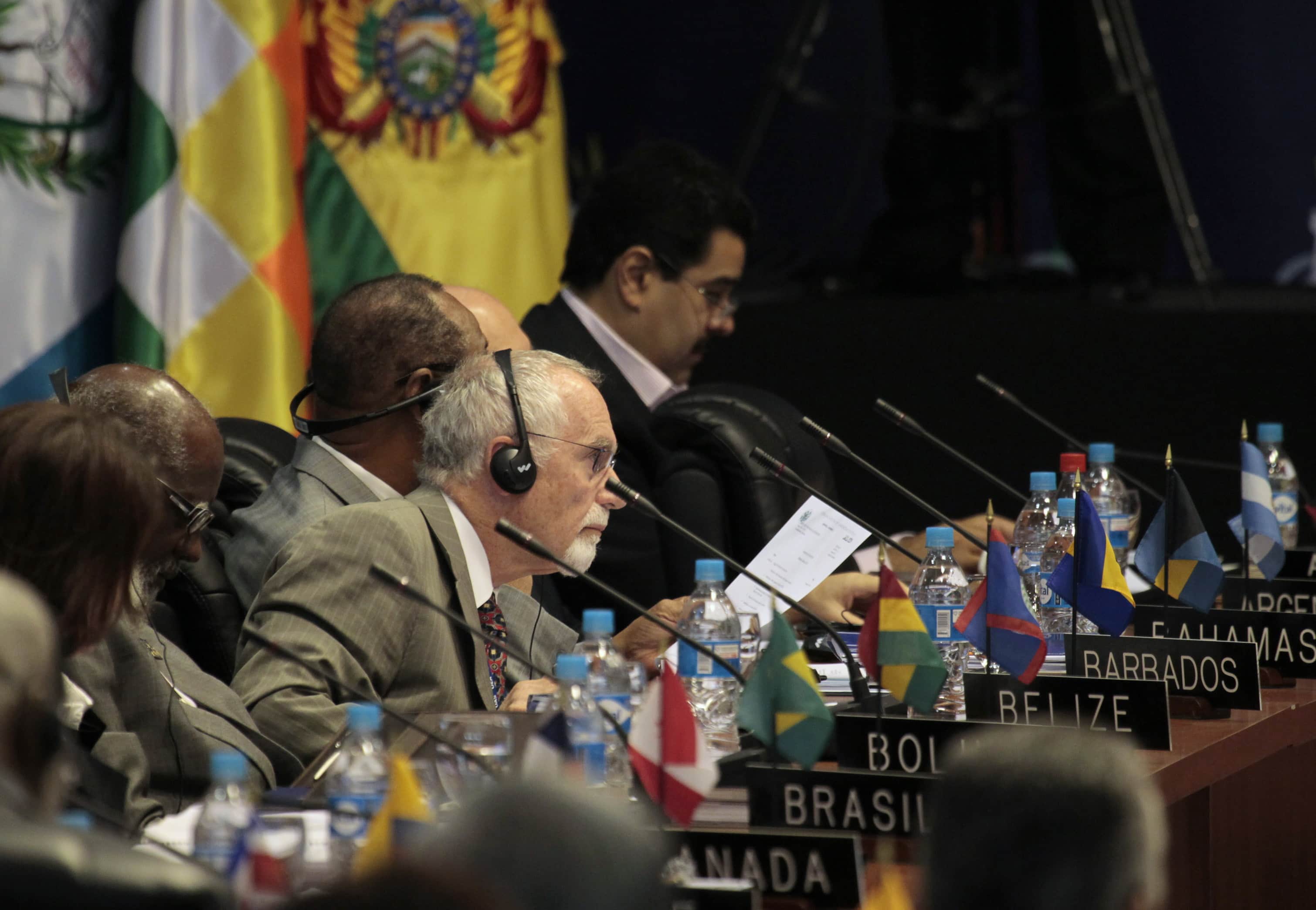 Members of the OAS participate in the OAS 42nd Assembly in June 2012, David Mercado/REUTERS