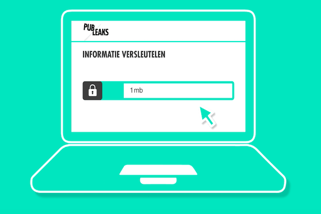 Screengrab from Publeaks.nl video showing how the platform works, Publeaks.nl