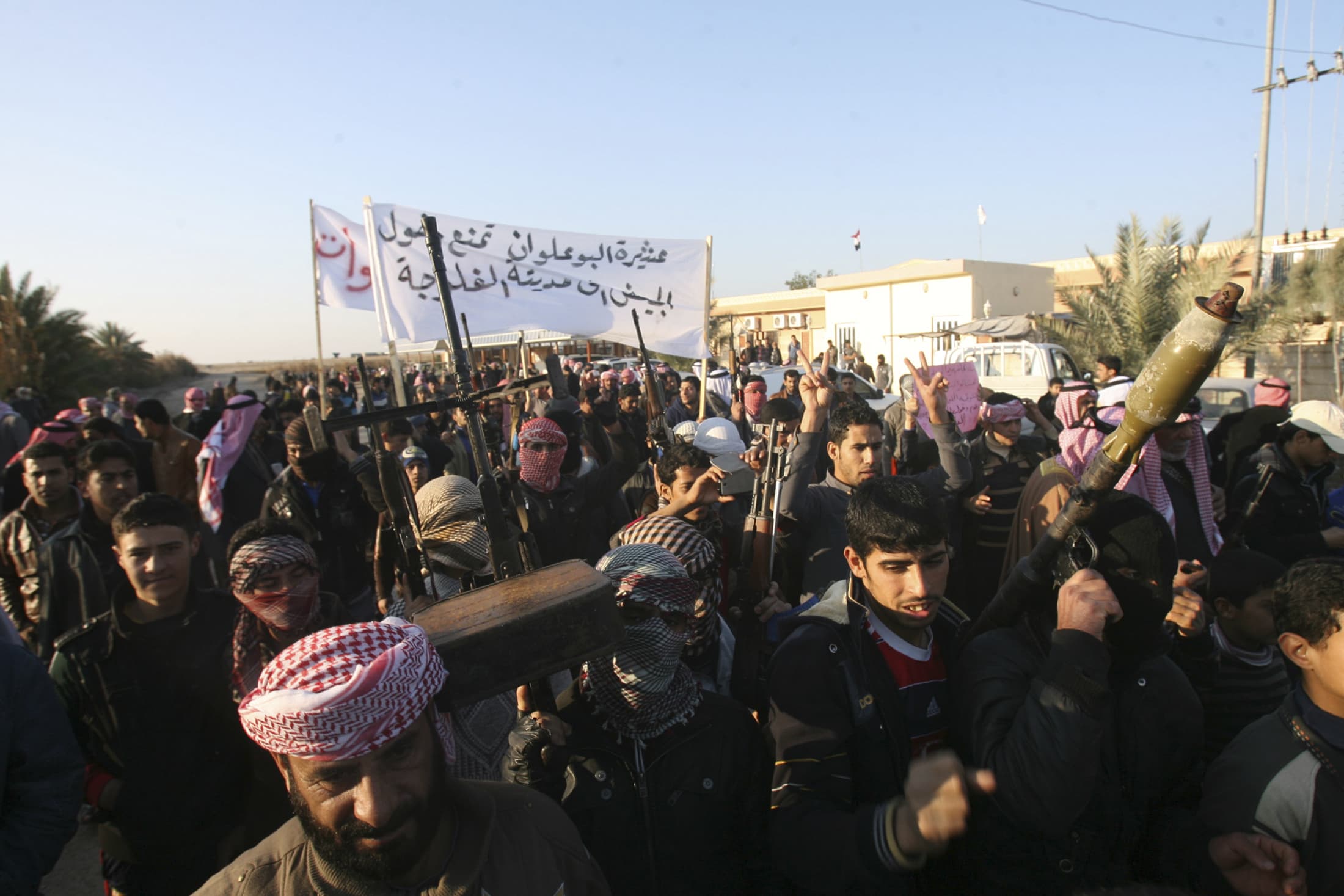 Sunni fighters have been in control of several parts of Fallujah province since last week , REUTERS/Stringer