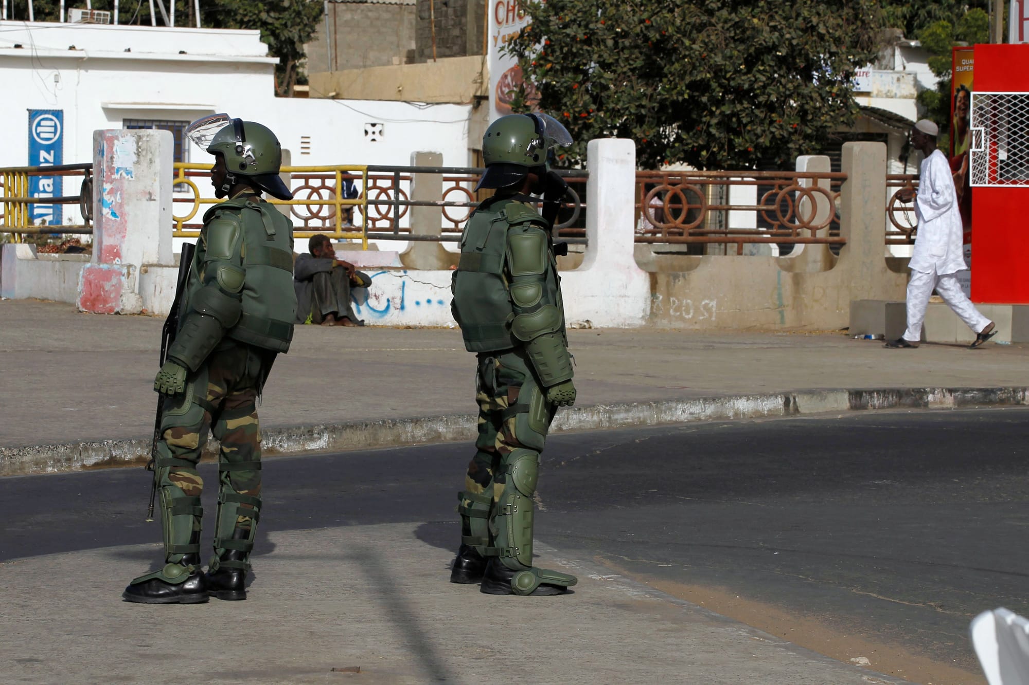 Senegalese soldiers are seen in Dakar, 27 February 2012, REUTERS/Youssef Boudlal