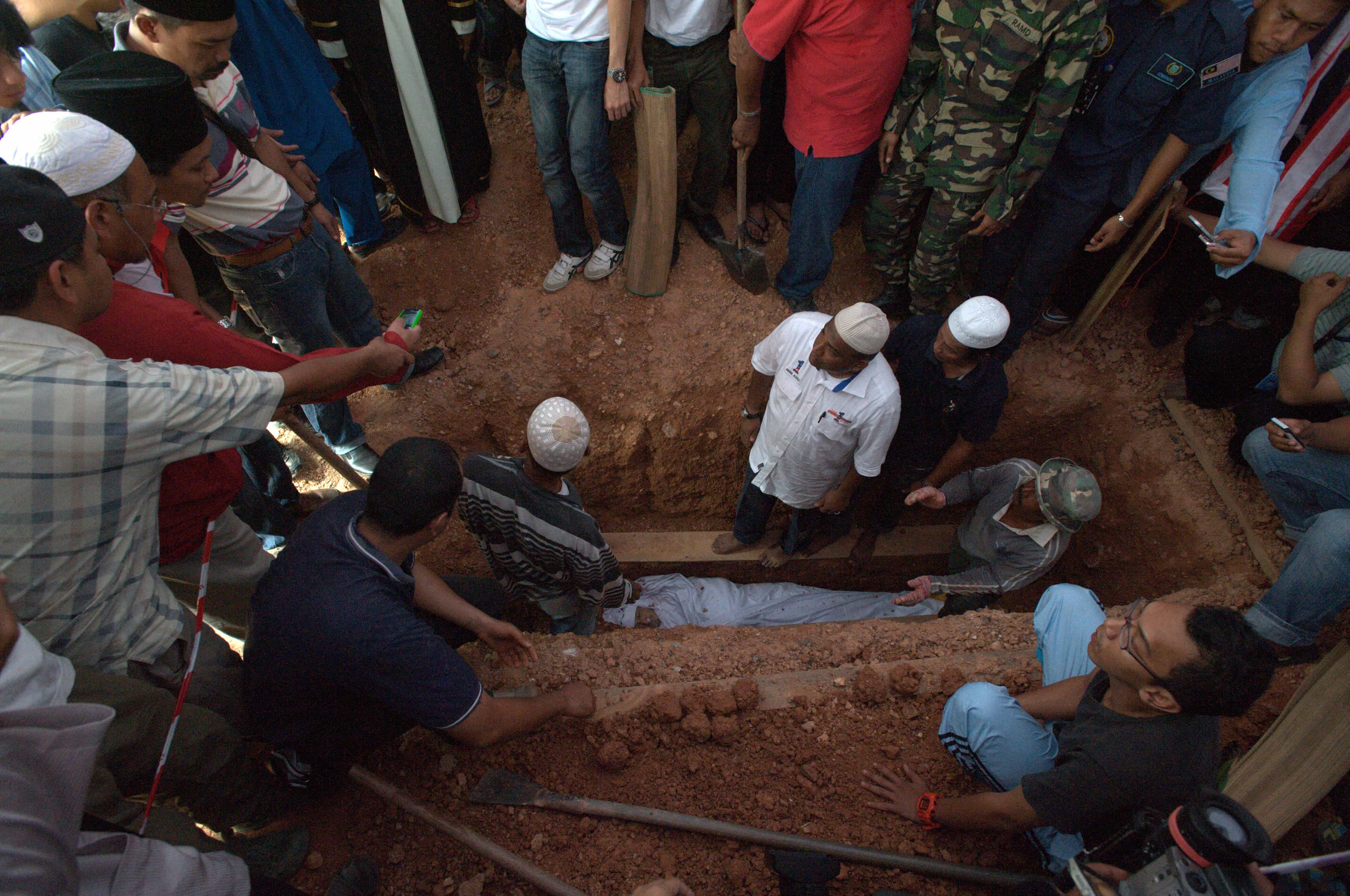 September 2011 funeral of a Malaysian cameraman killed in Somalia, one of the most dangerous countries in the world for the media, Mohd Asmawi Yusof / DEMOTIX