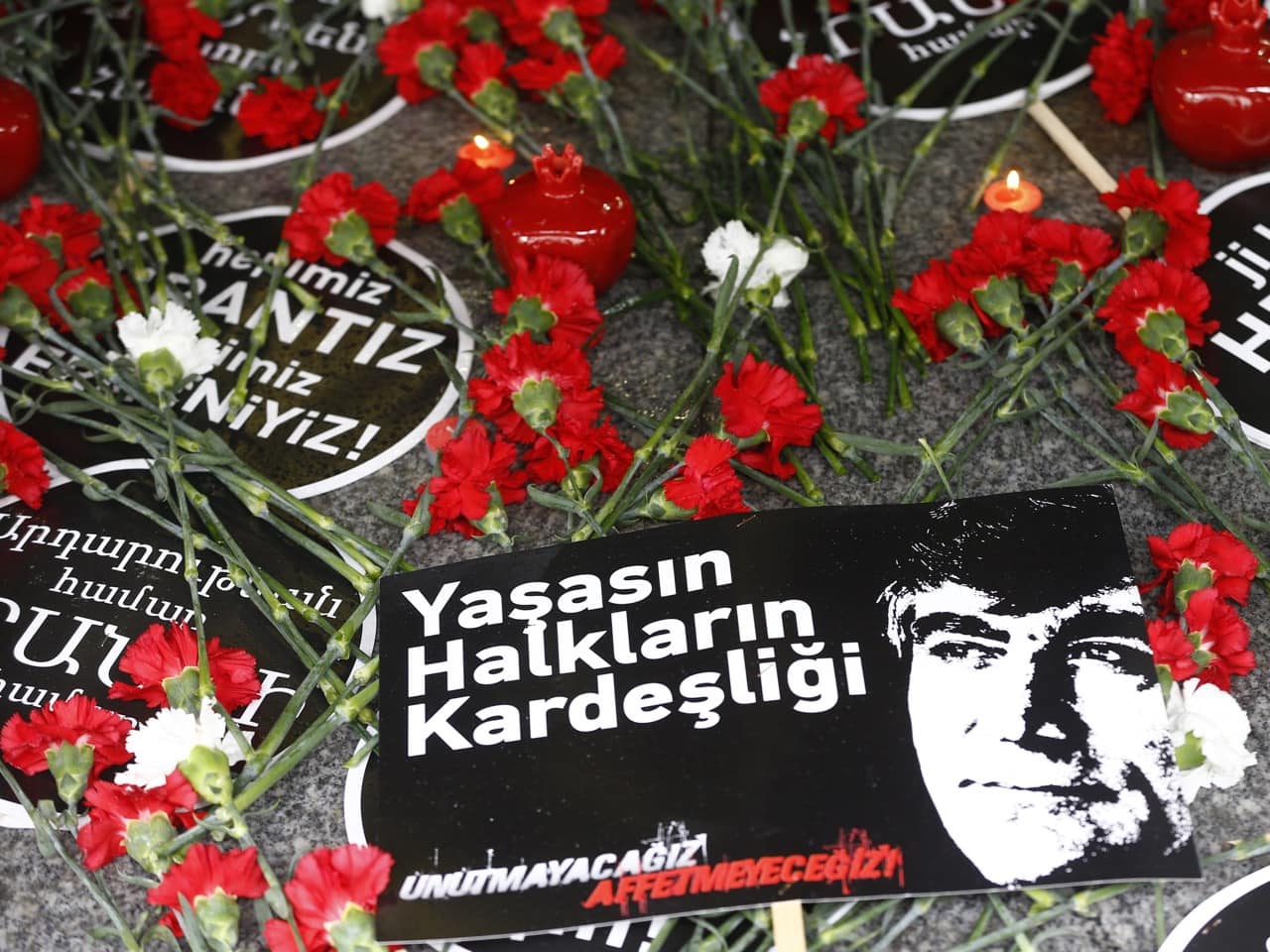 A commemoration to mark the 10th anniversary of the death of Turkish-American journalist Hrant Dink, in Istanbul, Turkey, 19 January 2017, REUTERS/Osman Orsal