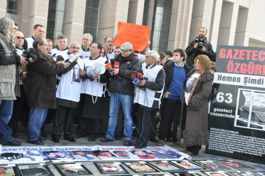 IFJ's European organisation, the European Federation of Journalists, is running a campaign with the Turkish Union of Journalists to "Set Journalists Free in Turkey", IFJ