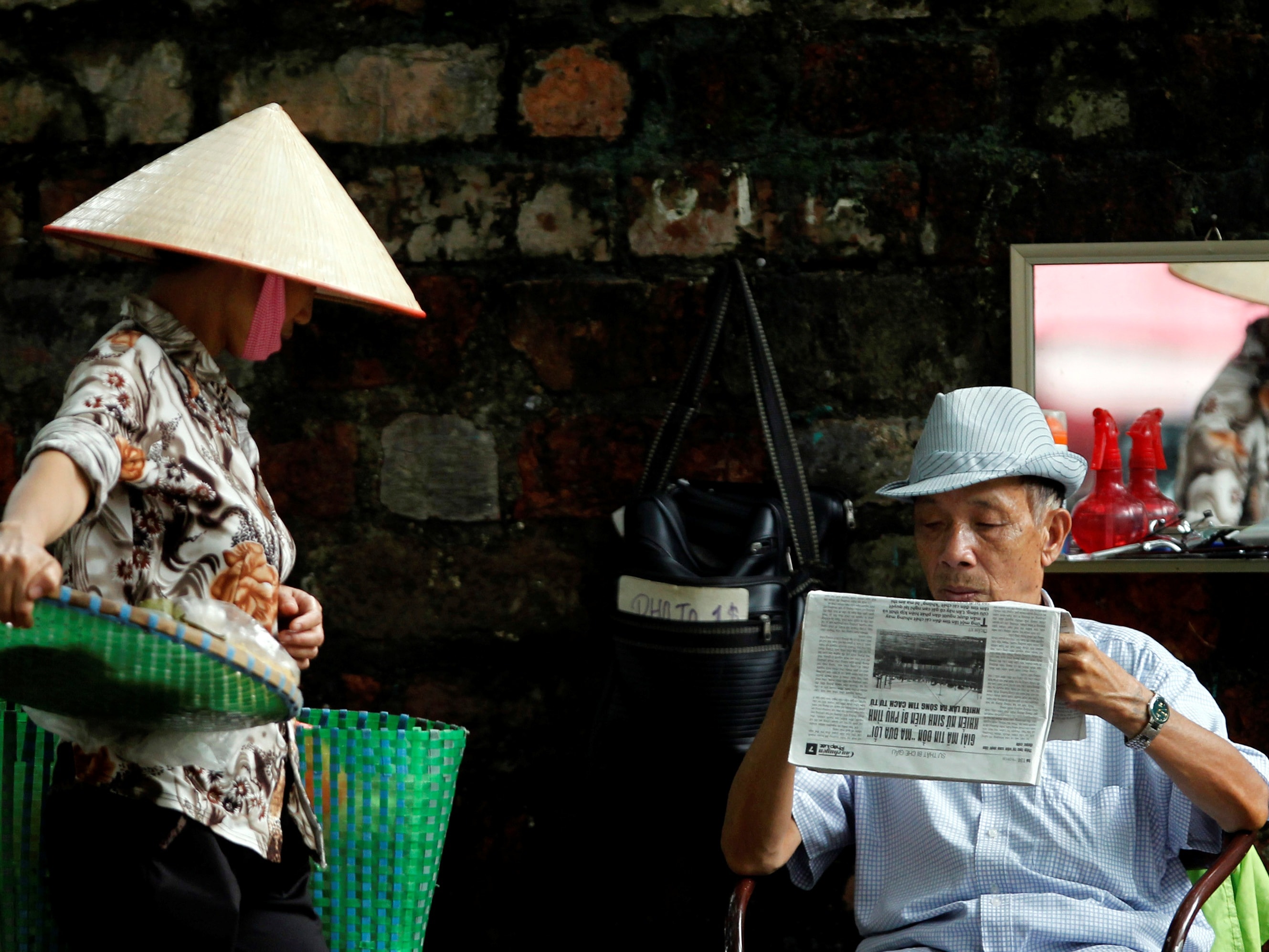Street scene in Hanoi, 13 September 2013. RWB's report describes the absolute control that the party has exercised over the traditional media for decades, REUTERS/Kham