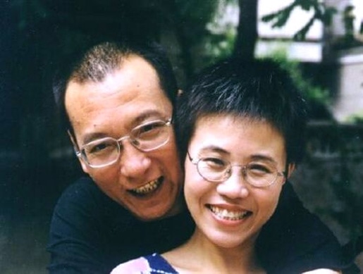 Nobel Peace Prize winner Liu Xiaobo, with his wife Liu Xia, in Beijing in 2008, www.liuxiaobo.eu
