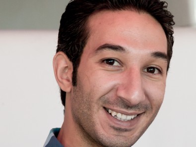 Yousef Jajili, journalist and editor-in-chief of 'Alaan' magazine, Amber Lyon