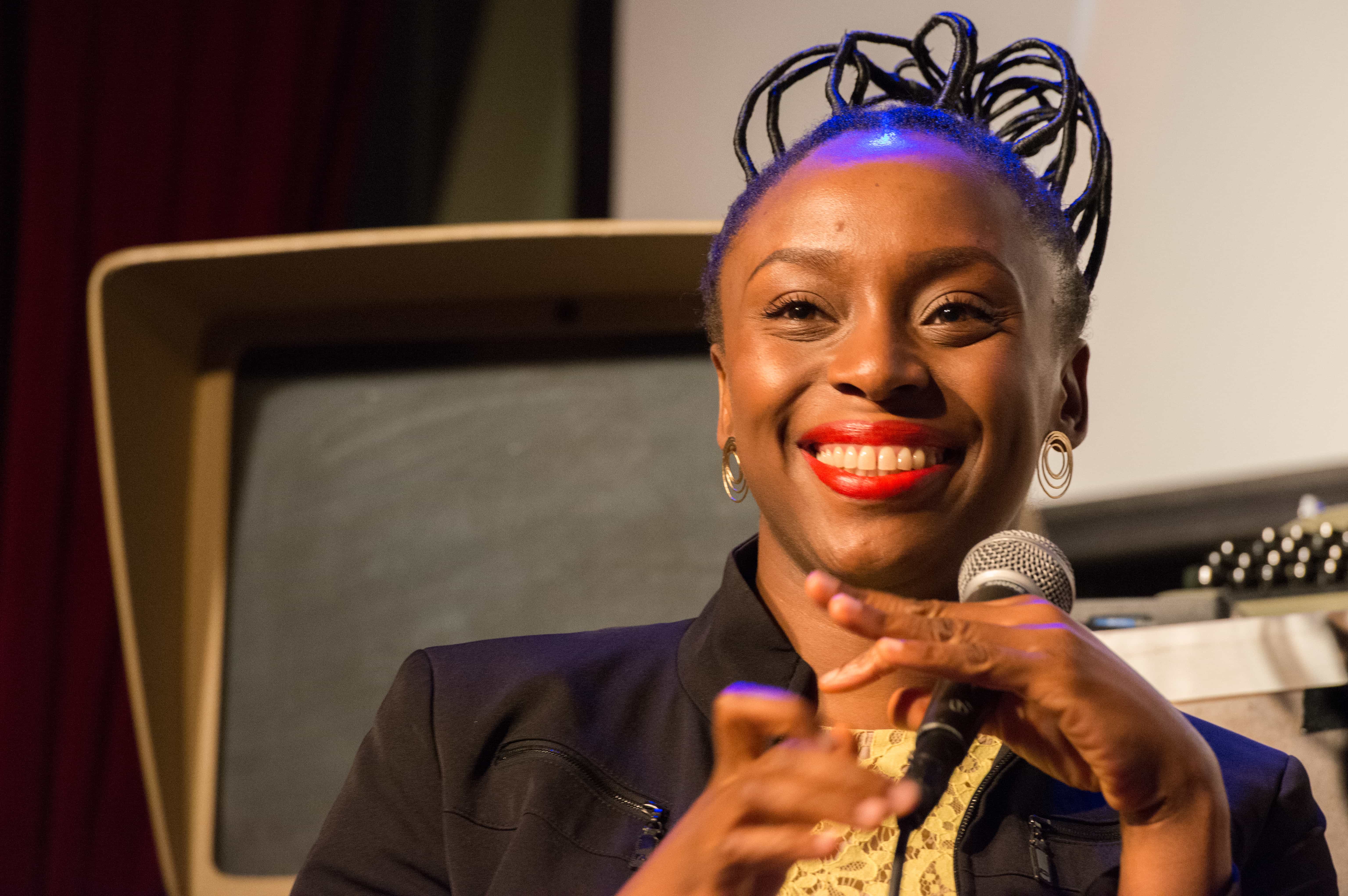 Nigerian writer Chimamanda Ngozi Adichie has spoken out against the Same Sex Marriage (Prohibition) Act in Nigeria., Julia Reinhart/Demotix