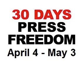 https://www.facebook.com/30DaysOfPressFreedom