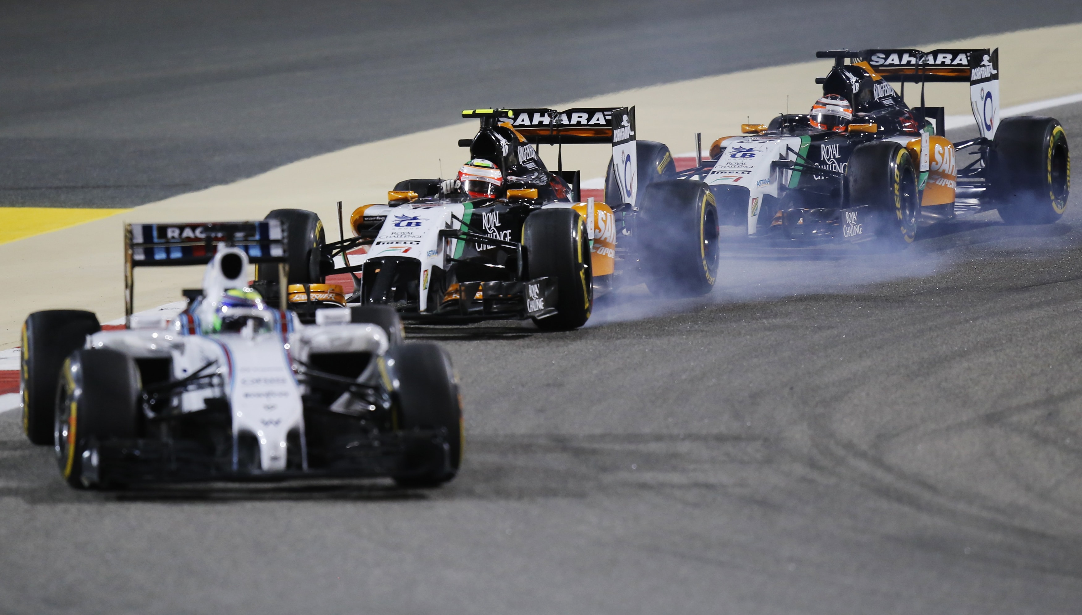 F1 Grand Prix at the Bahrain International Circuit (BIC) in Sakhir, south of Manama on 6 April 2014, REUTERS/Thaier Al-Sudani