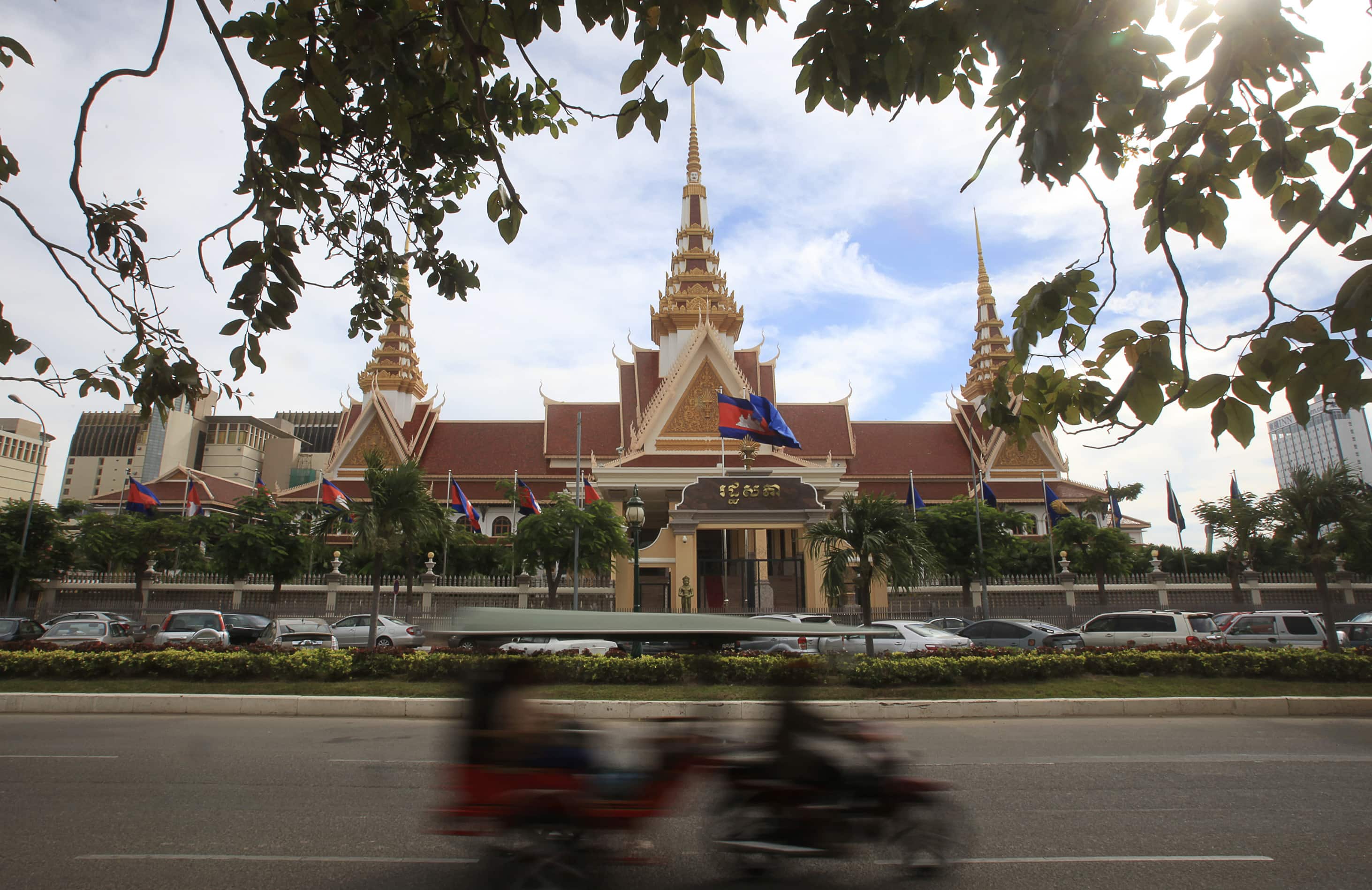 A general view of the National Assembly in Phnom Penh, 19 December 2014, REUTERS/Samrang Pring