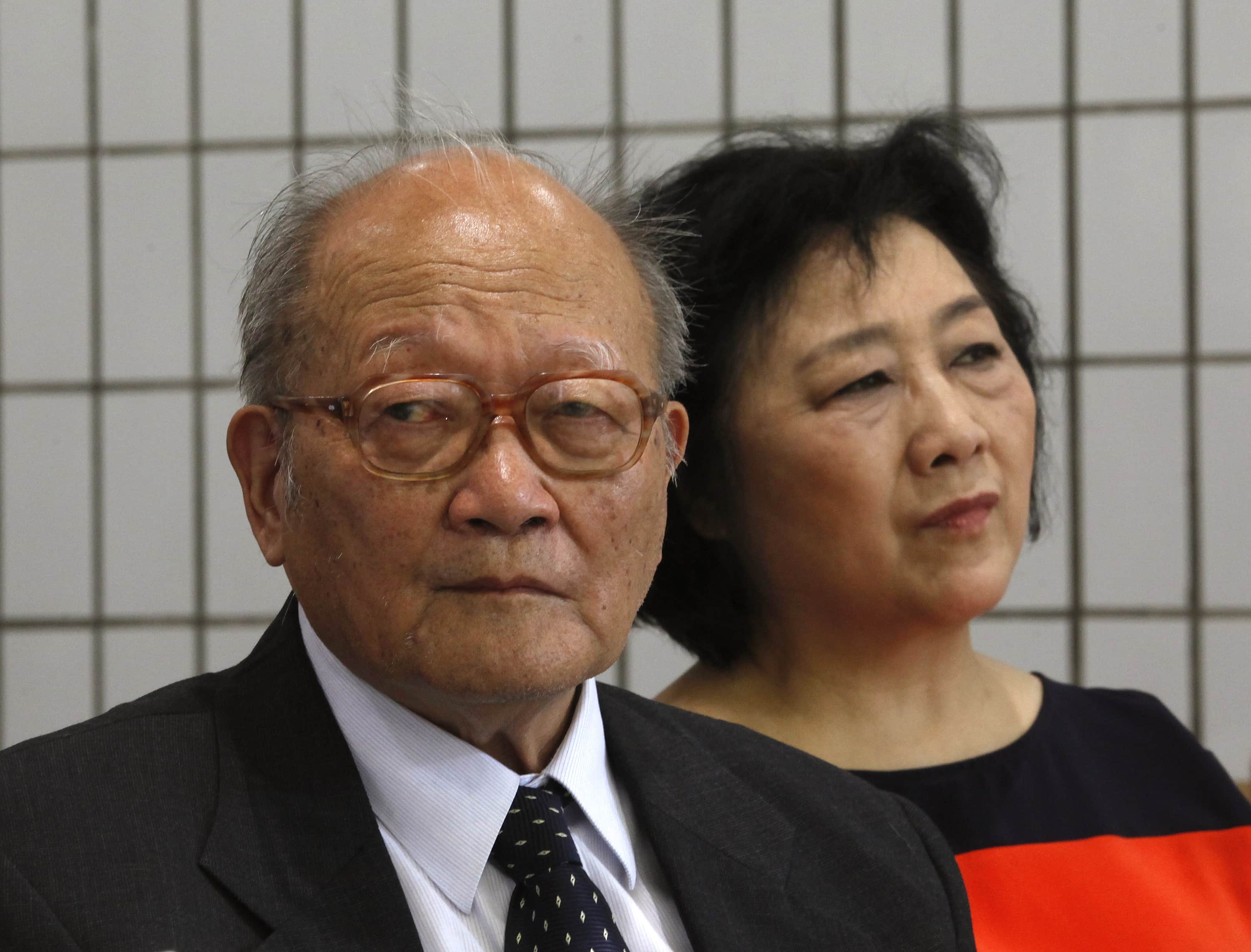 Journalist Gao Yu (R) pictured together with Yao Jianfu (L) a former official and researcher, during a photo exhibition in Hong Kong, 9 June 2012, REUTERS/Bobby Yip