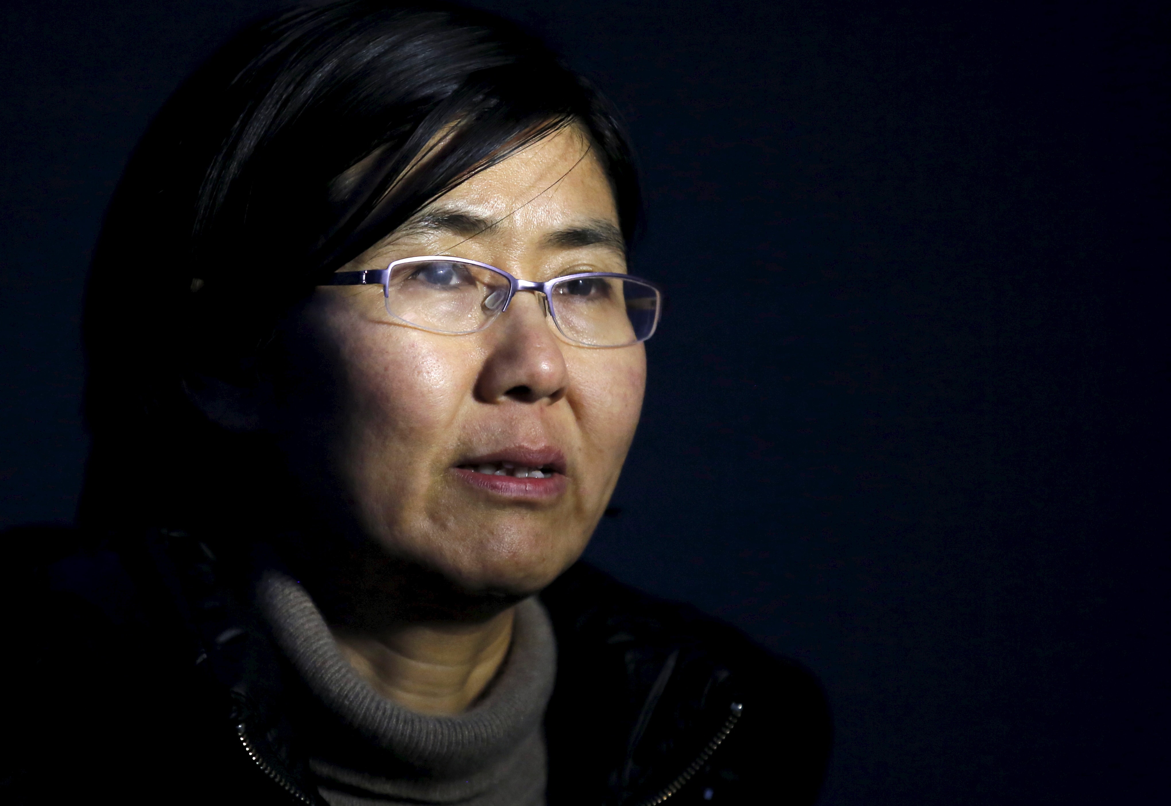 March 2014 file photo of lawyer Wang Yu, who was detained in Beijing on 9 July 2015 along with her husband and colleagues., REUTERS/Kim Kyung-Hoon