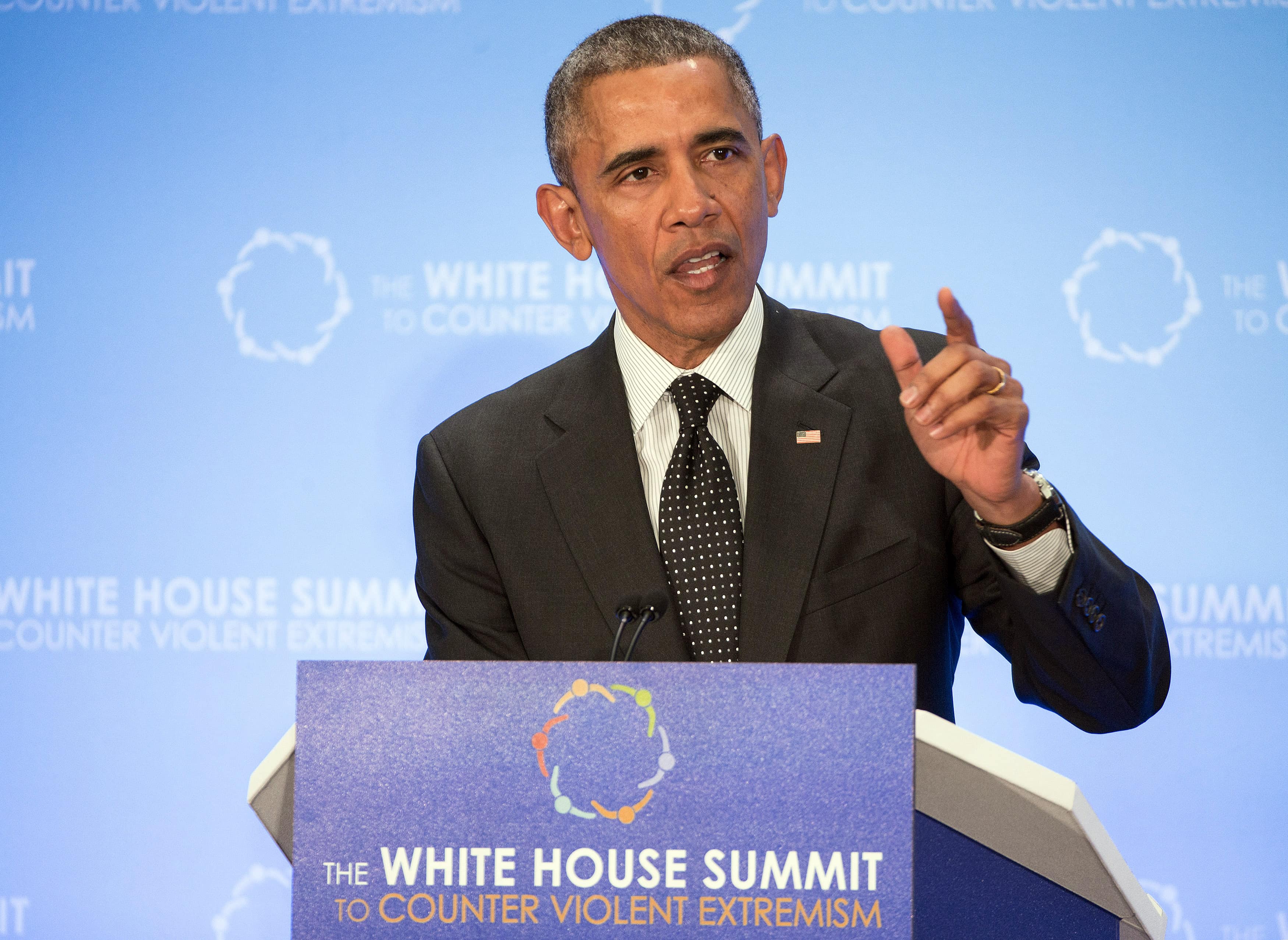 U.S. President Barack Obama speaks during the White House Summit on Countering Violent Extremism, REUTERS/Joshua Roberts