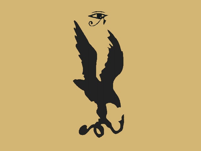 Cover image of Privacy International's report depicting the emblem of Egypt's General Intelligence Directorate, Privacy International