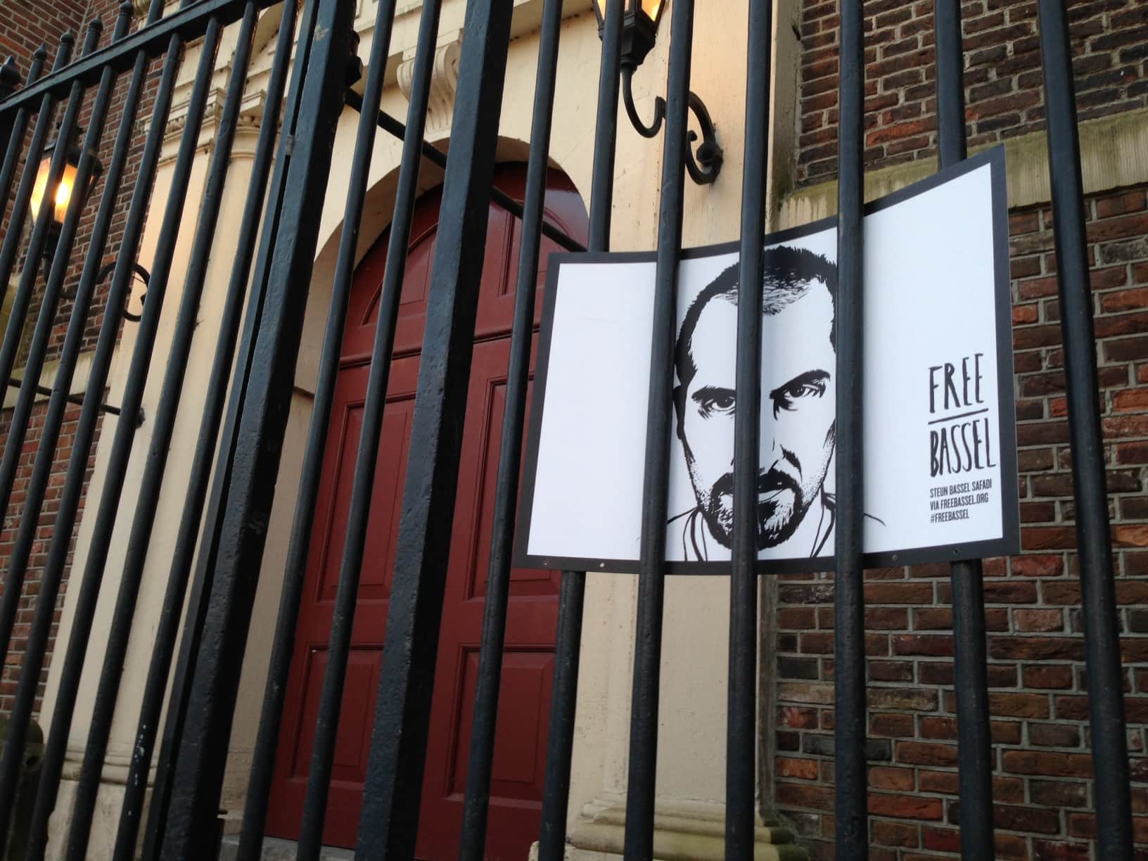 #FreeBassel campaign in Holland, Flickr/Kennisland