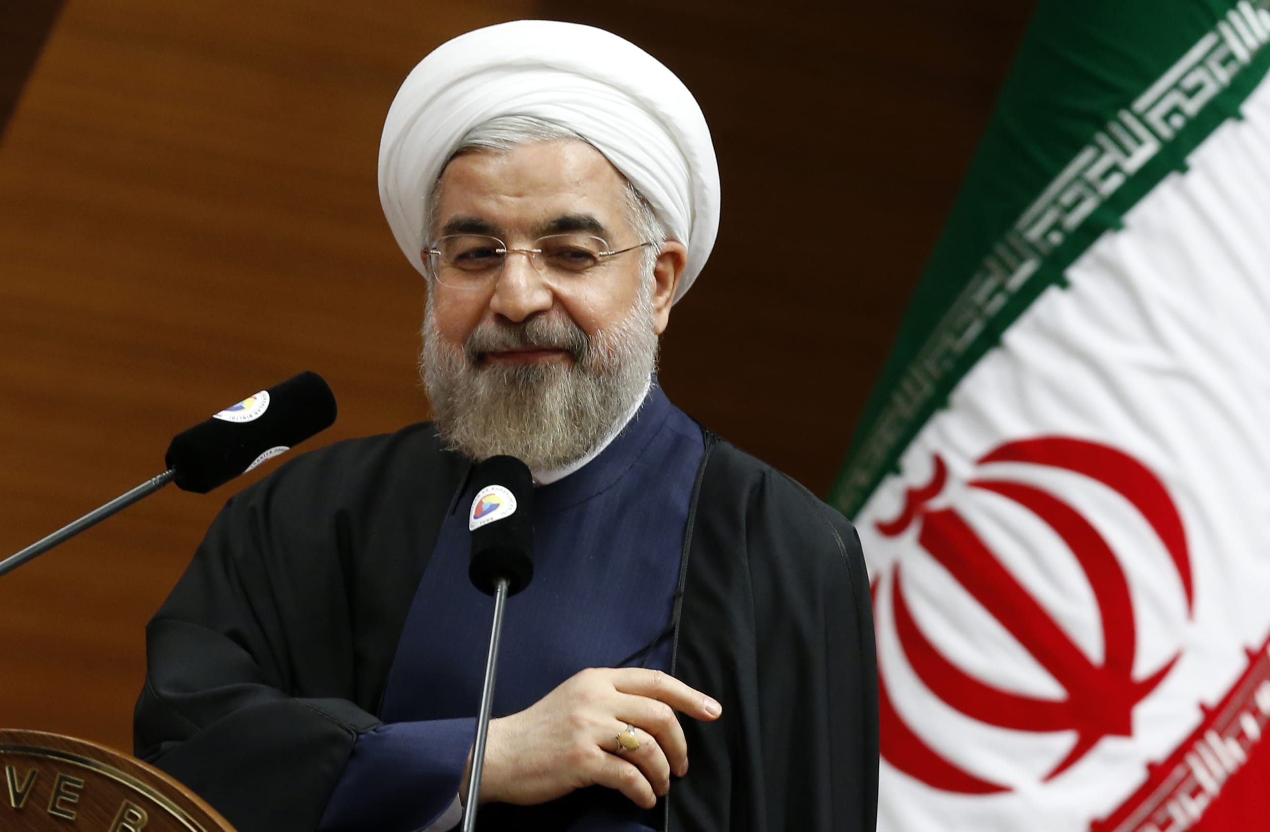 Iran's President Hassan Rouhani ,  REUTERS/Umit Bektas