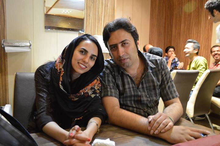 Iranian poets Fatemeh Ekhtesari and Mehdi Moosavi, Facebook page dedicated to Fatemeh Ekhtesari