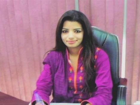 Missing journalist Zeenat Shahzadi, who was last seen on 19 August 2015, Facebook