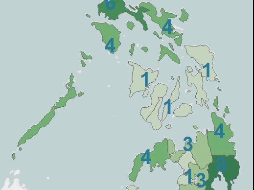 Screenshot of a CMFR interactive infographic on the killing of blocktimers and volunteer broadcasters in the Philippines, CMFR