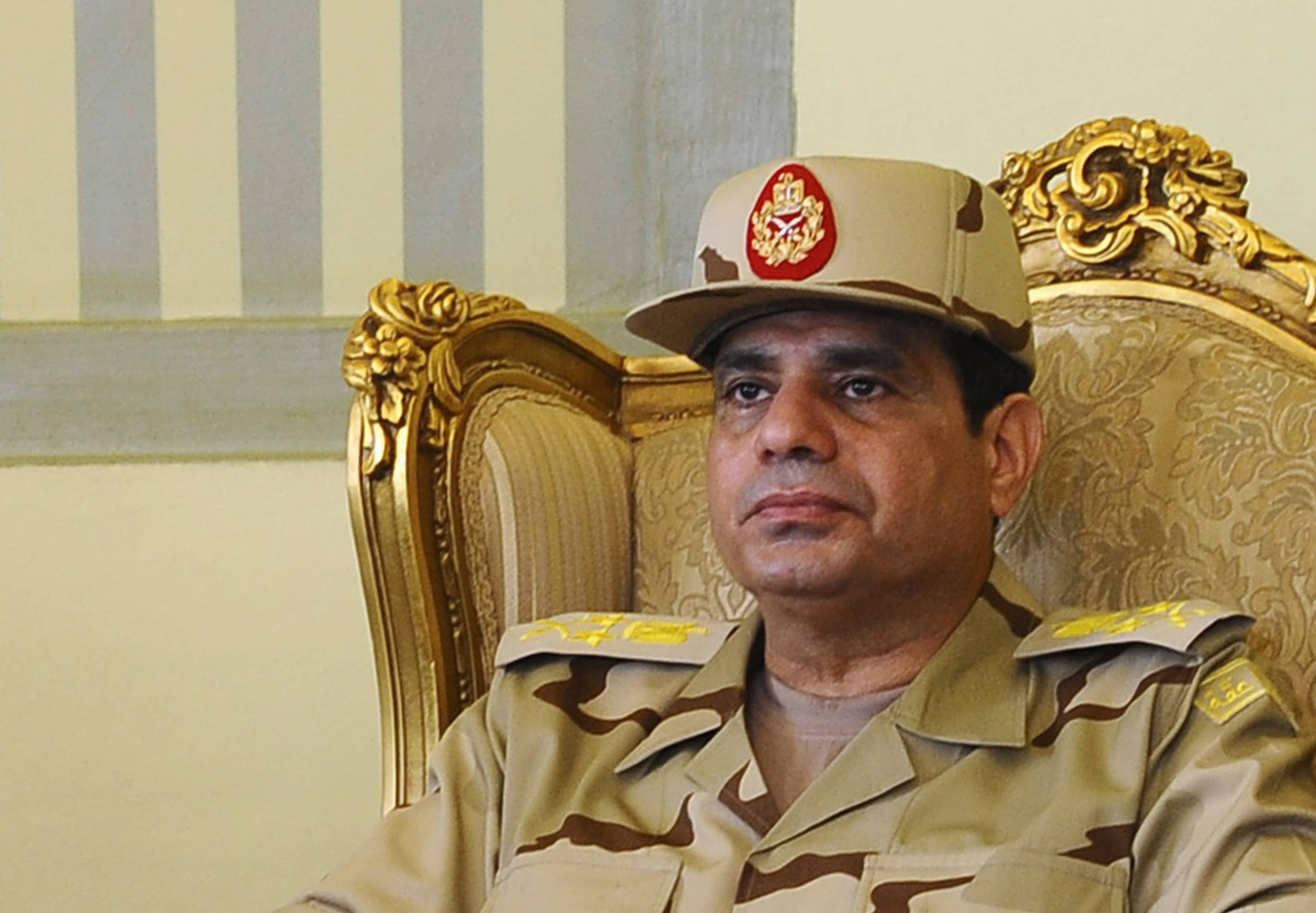 Egypt's Defense Minister Abdel Fattah al-Sisi, REUTERS/Stringer