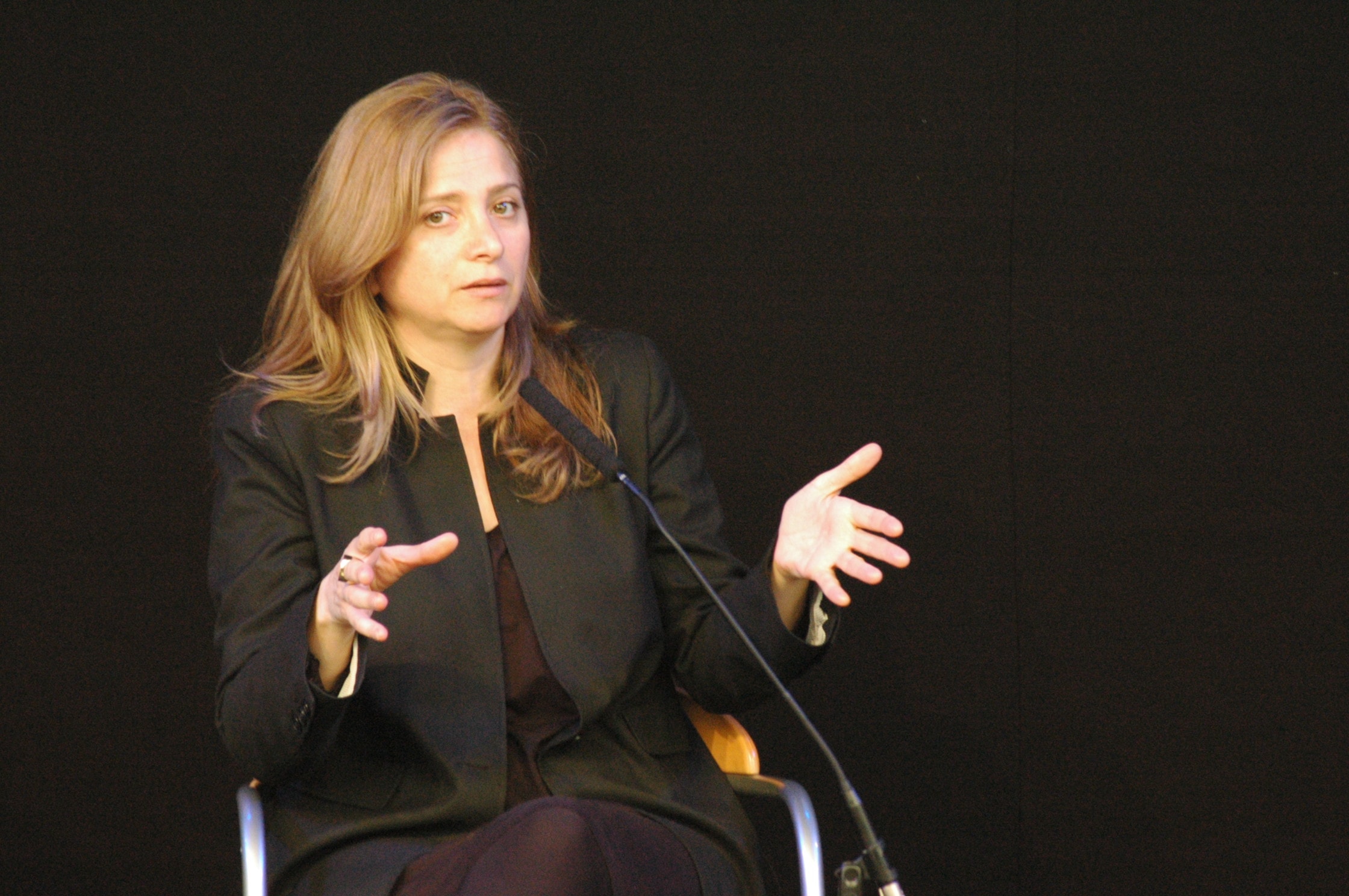 Samar Yazbek at the Hay Festival on 2 June 2013, PEN International