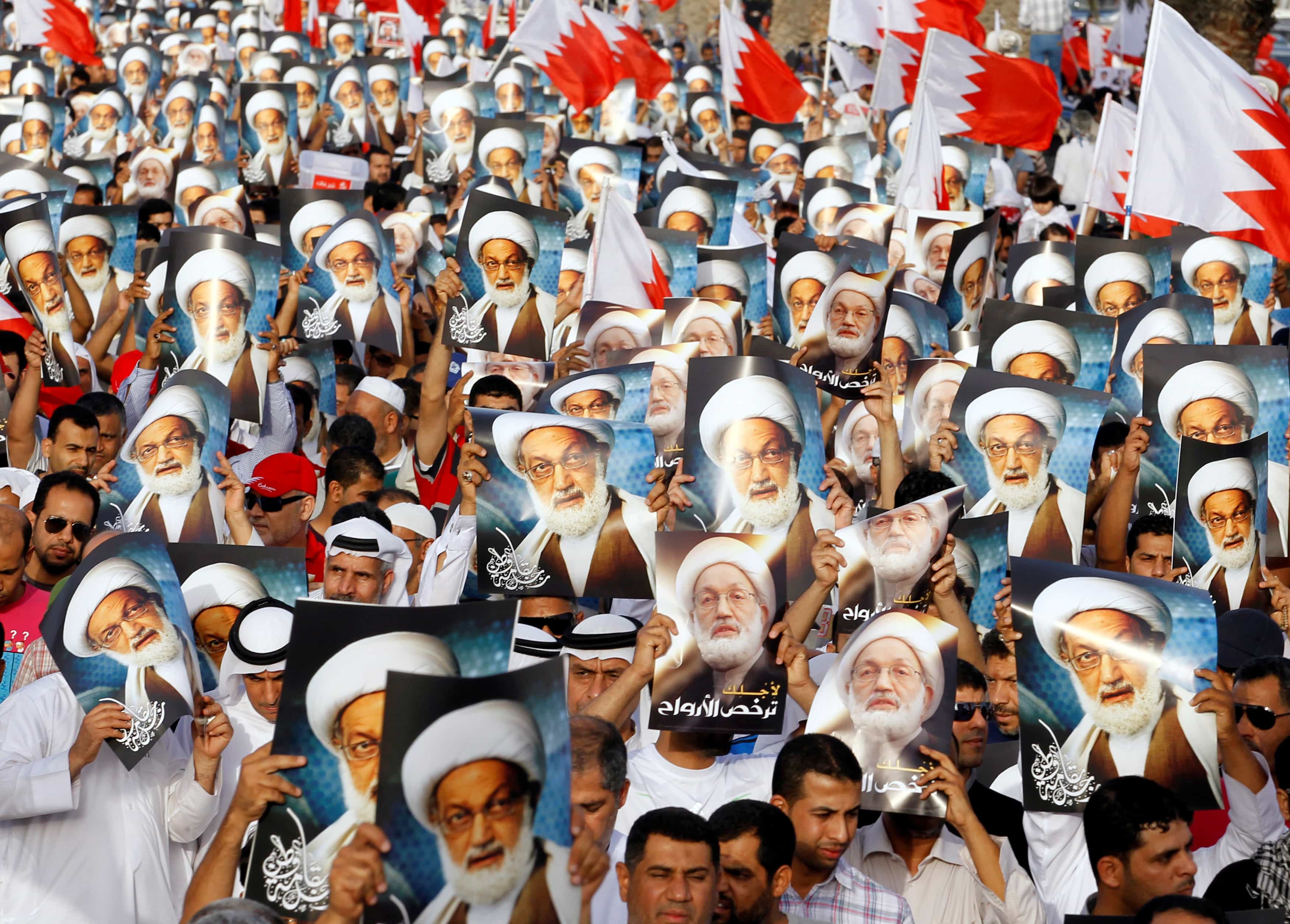Advocacy groups say a nightly disruption of internet access in the Bahraini neighborhood of the prominent Shiite cleric Sheik Isa Qassim targeted in a government crackdown appears to be deliberate, REUTERS/Hamad I Mohammed/File Photo