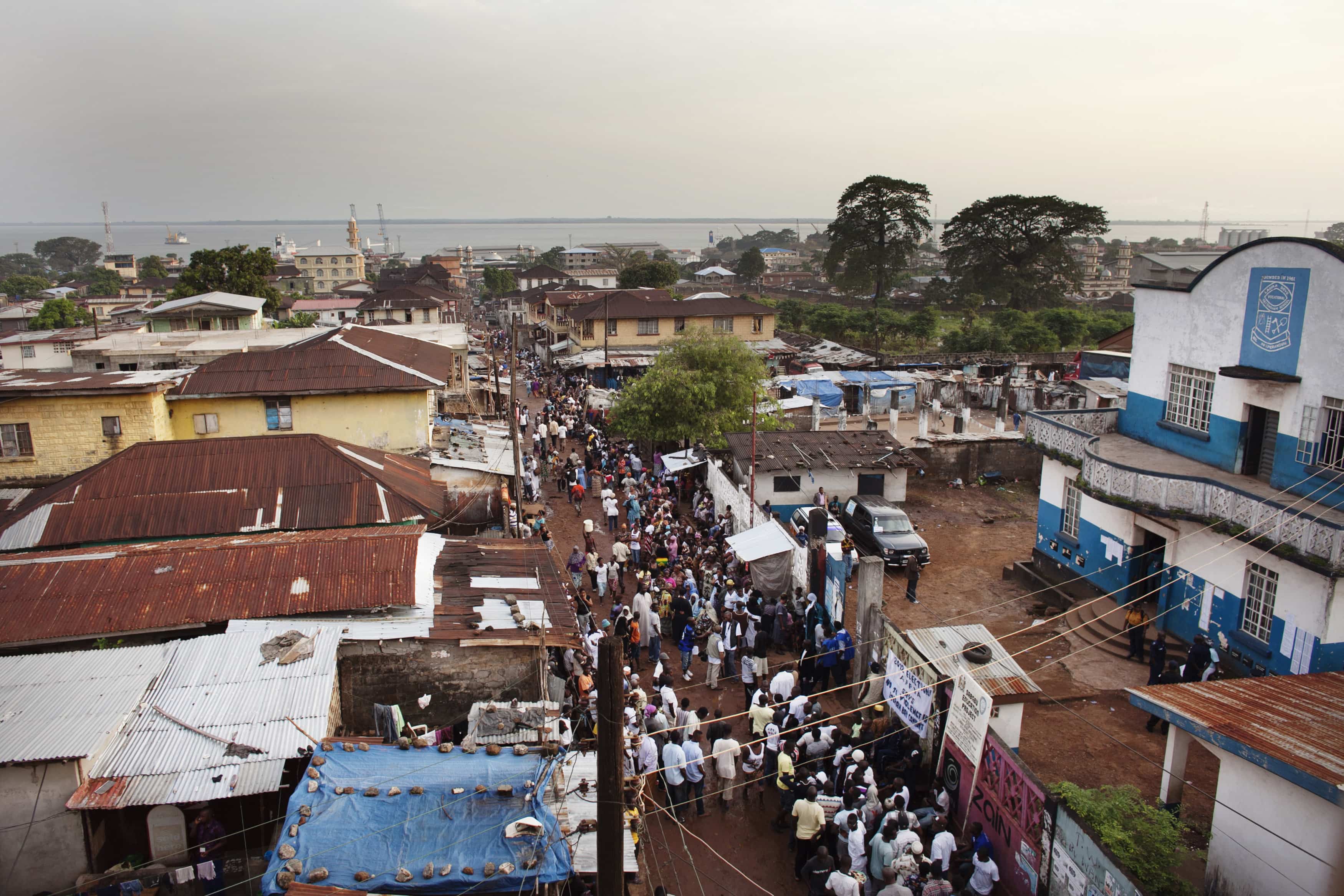 People queue to vote during presidential elections in Freetown, 17 November 2012. The recently passed freedom of information law will allow Sierra Leoneans to find out just how accountable their elected officials are., REUTERS/Joe Penney