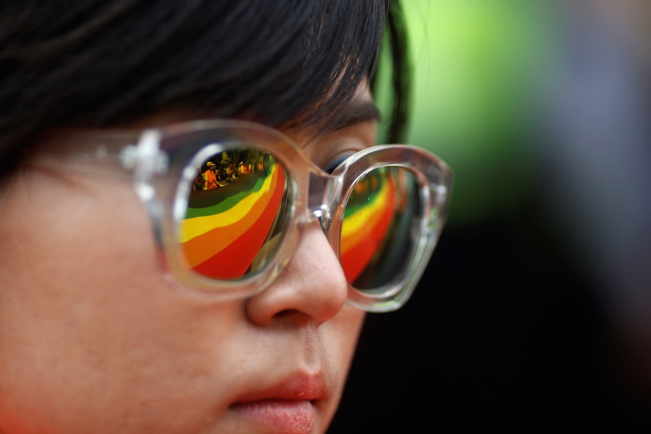 A participant takes part in the Korea Queer Culture Festival 2016 in central Seoul, South Korea, 11 June 2016, REUTERS/Kim Hong-Ji