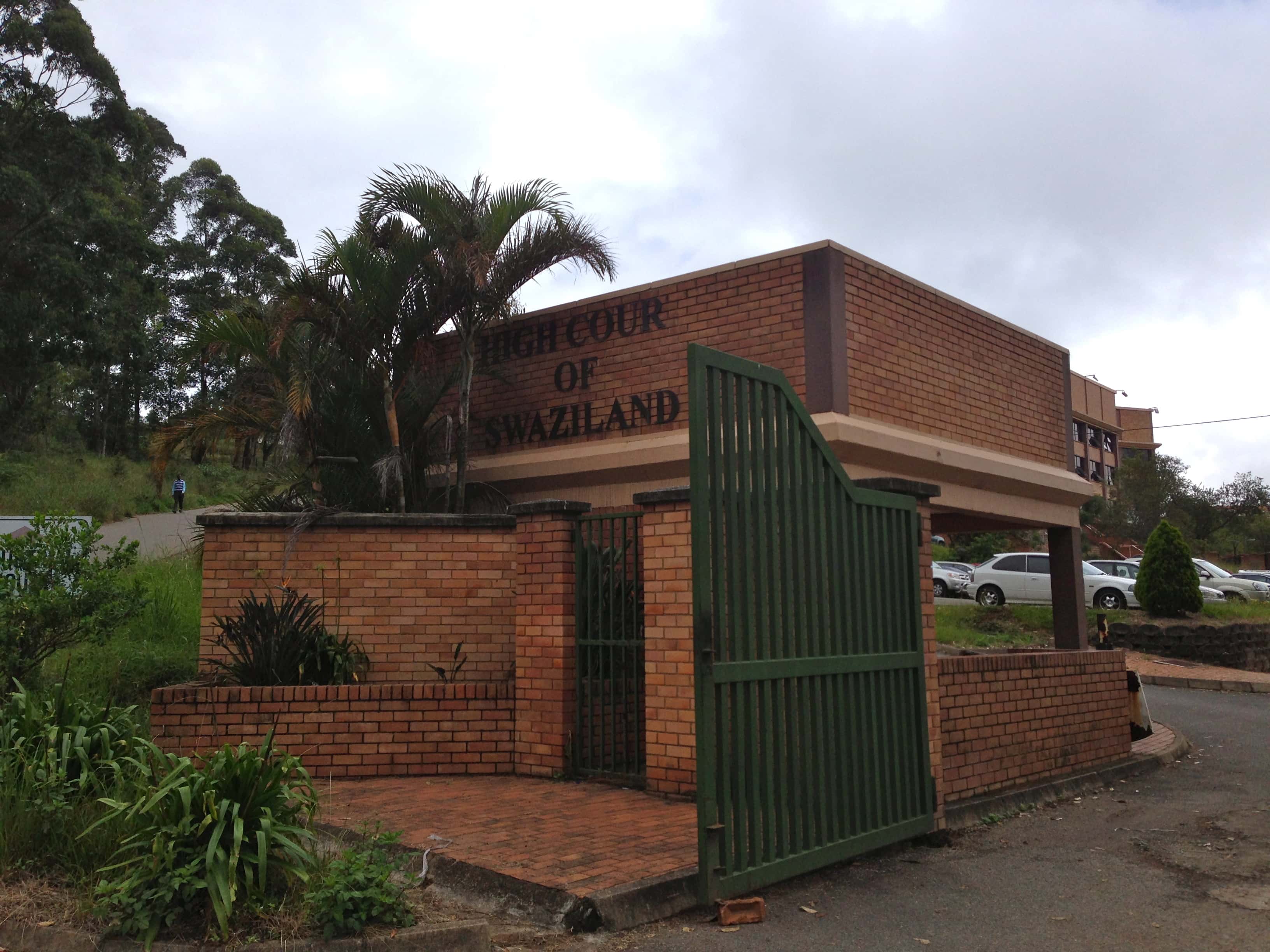 Entrance to the Swaziland High Court, MISA-Swaziland