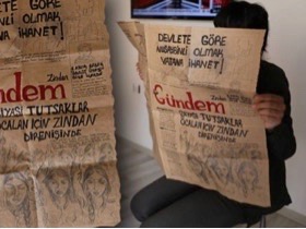 Prison newspaper "Ozgur Gundem Zindan" , Ozgur Gelecek