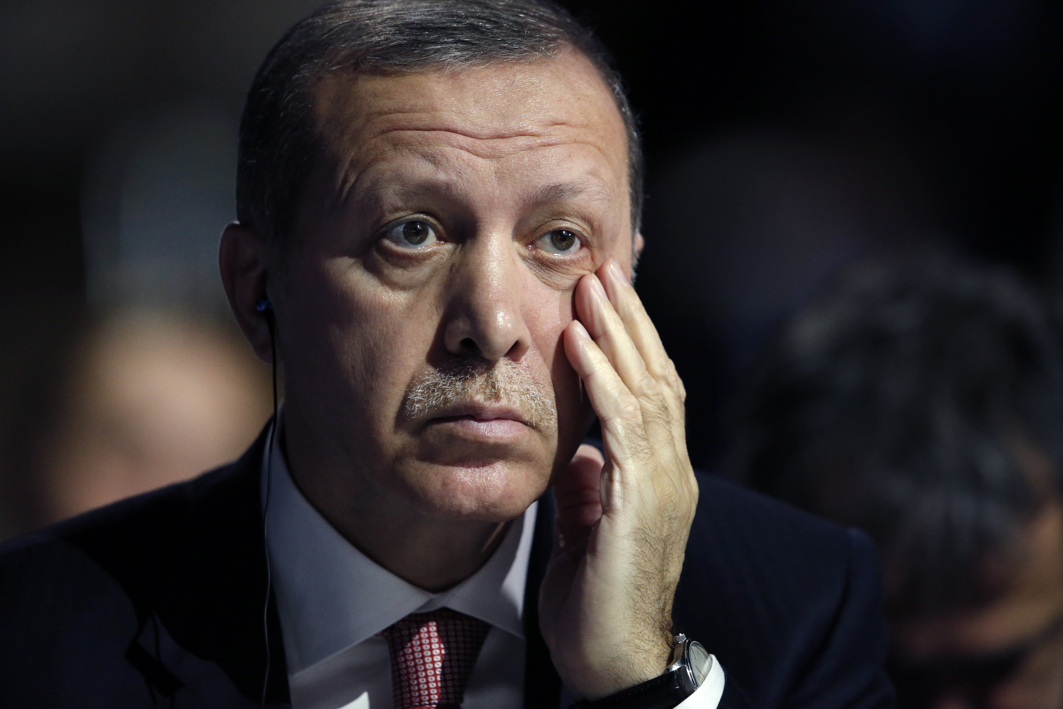 Turkish President Tayyip Erdogan attends the opening session of the World Climate Change Conference at Le Bourget, France, 30 November 2015,  REUTERS/Christian Hartmann