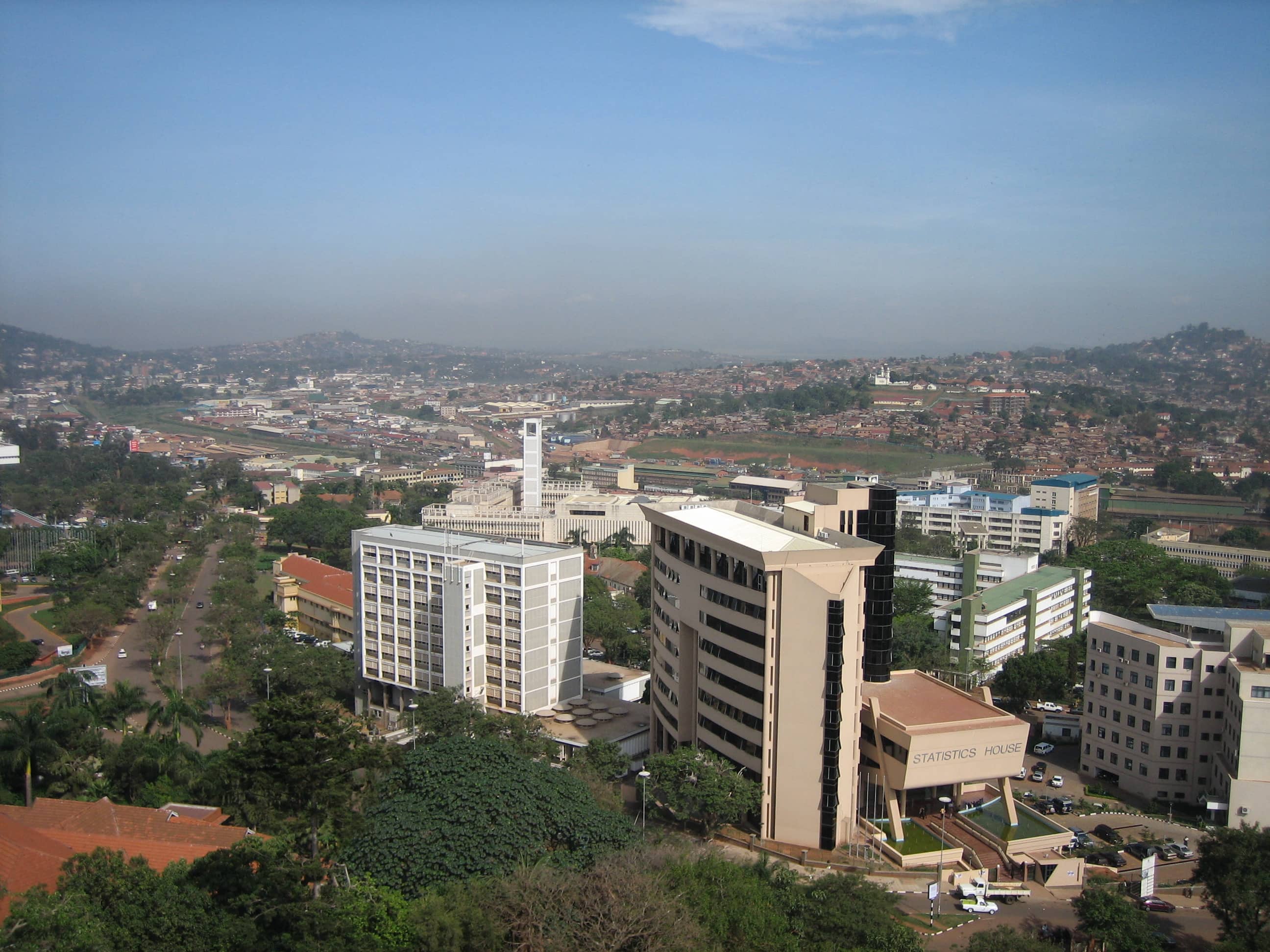 A view of the Ugandan Parliament and Statistics House, Kampala, Pete Price/Flickr/http://bit.ly/1hYHpKw