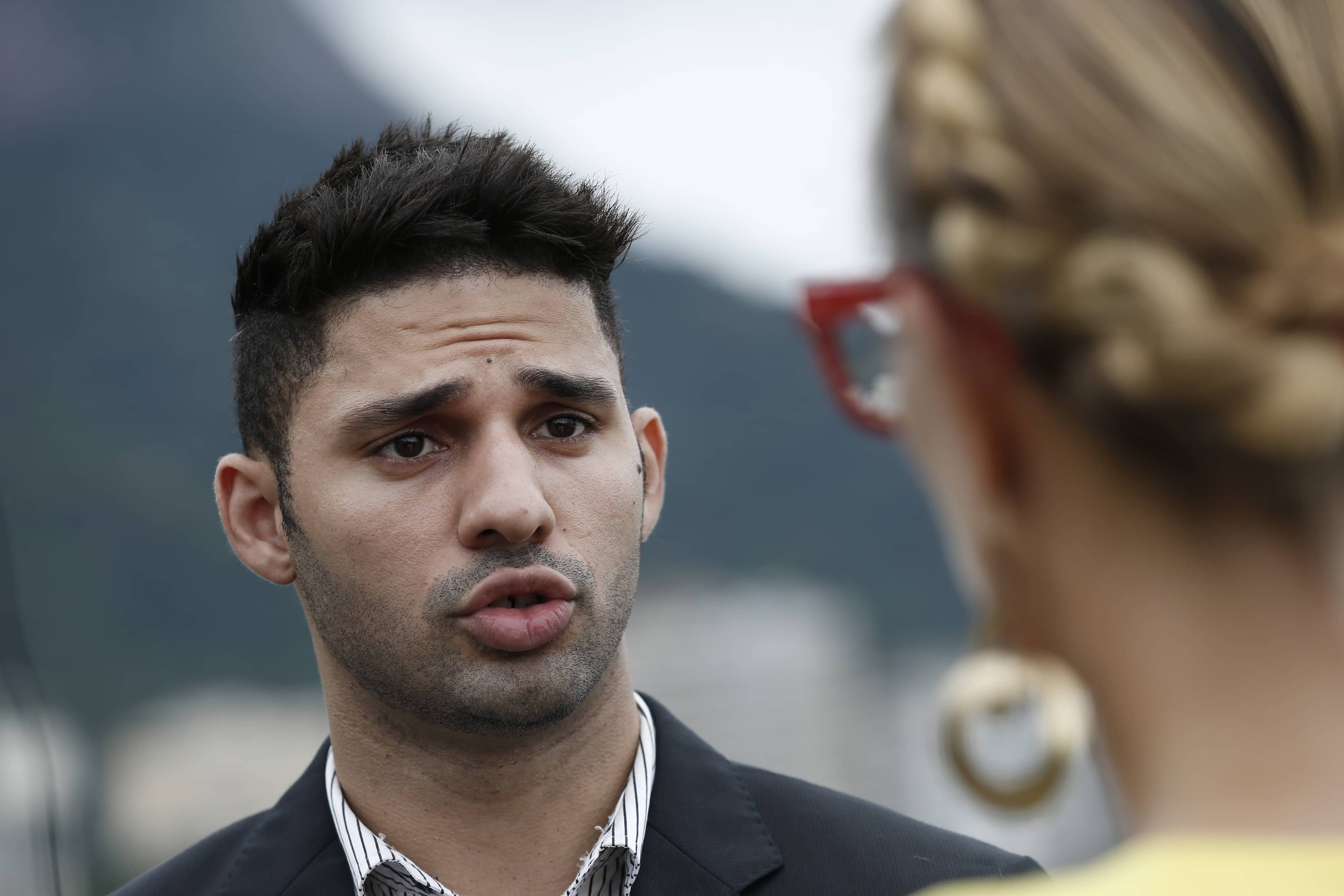 David Miranda talks during an interview in Rio de Janeiro, 17 December 2013, AP Photo/Silvia Izquierdo