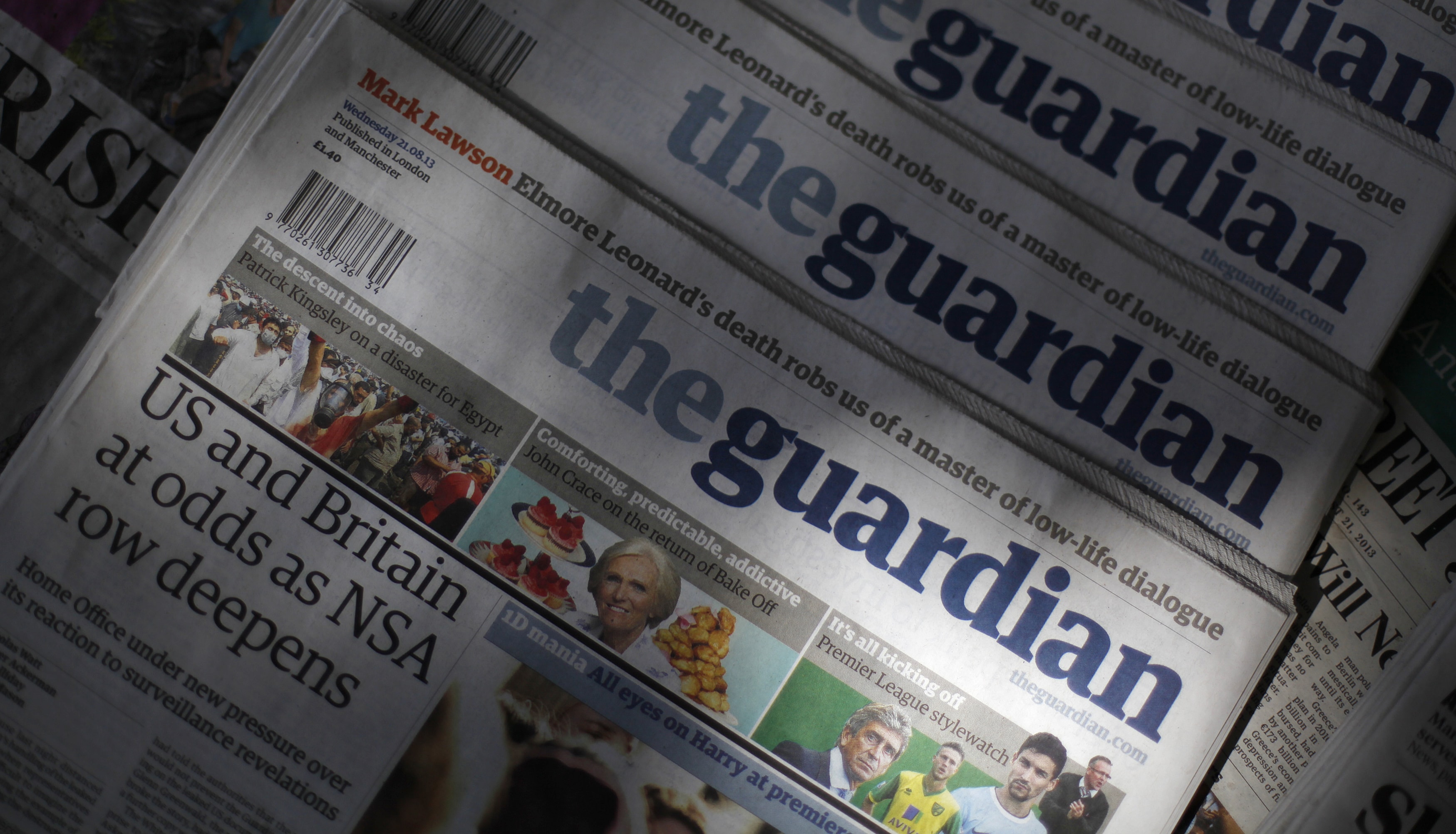 The Guardian is just one of many media outlets affected by an investigative journalism renaissance, REUTERS/Suzanne Plunkett