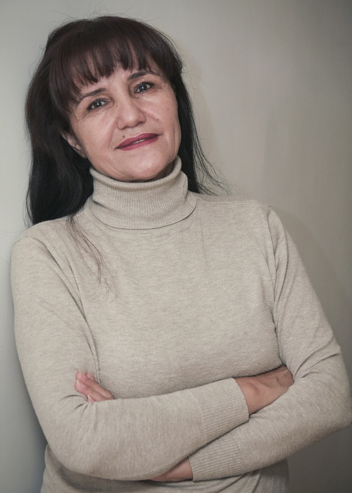 In this November 2009 file photo, Uzbek film director Umida Akhmedova is seen in Tashkent, Uzbekistan., AP Photo