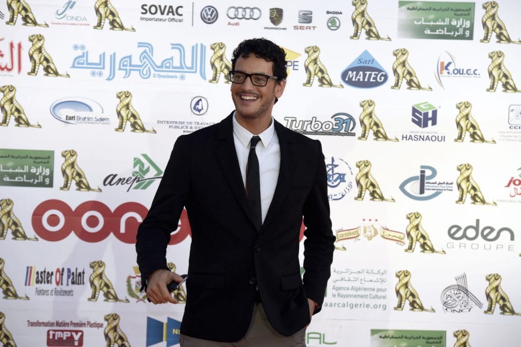 Egyptian actor and director Khaled Abol Naga attends the 8th International Arab Film Festival (FIOFA), in Oran, Algeria, 3 June 2015, FAROUK BATICHE/AFP/Getty Images