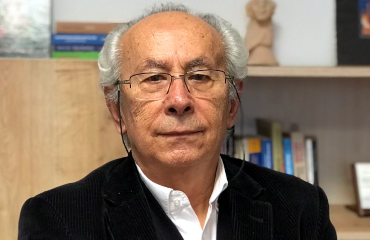 Image of Fikret Başkaya, writer and academic.